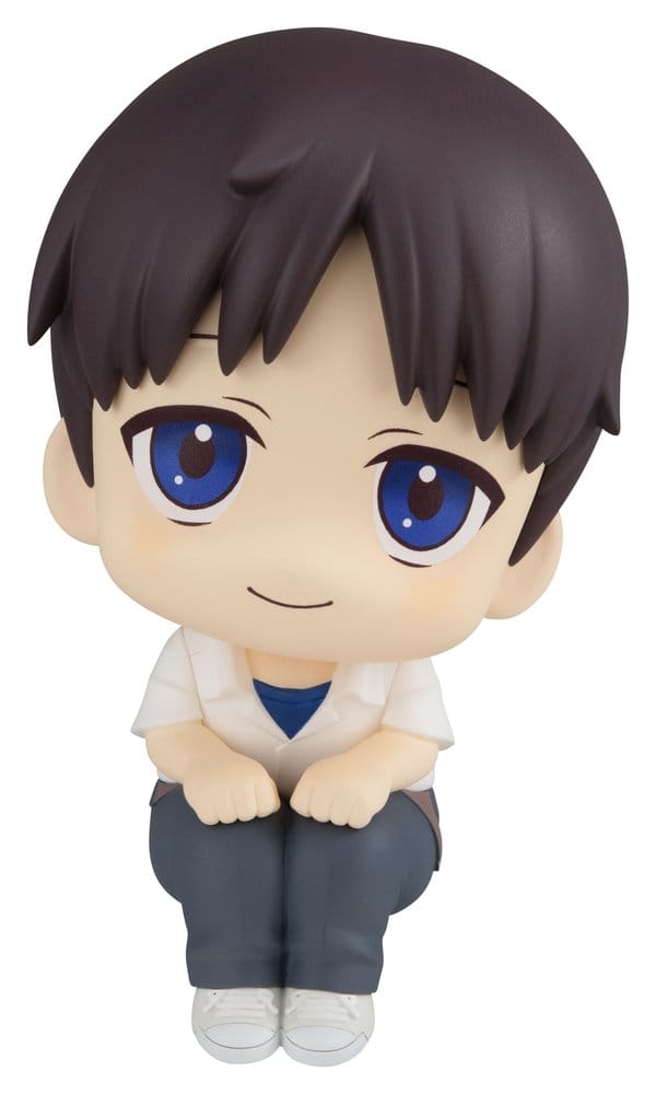 PREORDINE+ 01/2027 Evangelion: 3.0+1.0 Thrice Upon a Time Look Up PVC Figure Shinji Ikari 11 cm (Repeat)