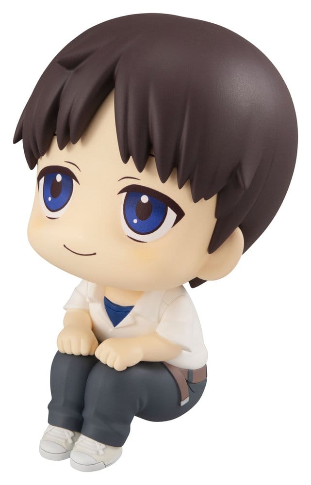 PREORDINE+ 01/2027 Evangelion: 3.0+1.0 Thrice Upon a Time Look Up PVC Figure Shinji Ikari 11 cm (Repeat)