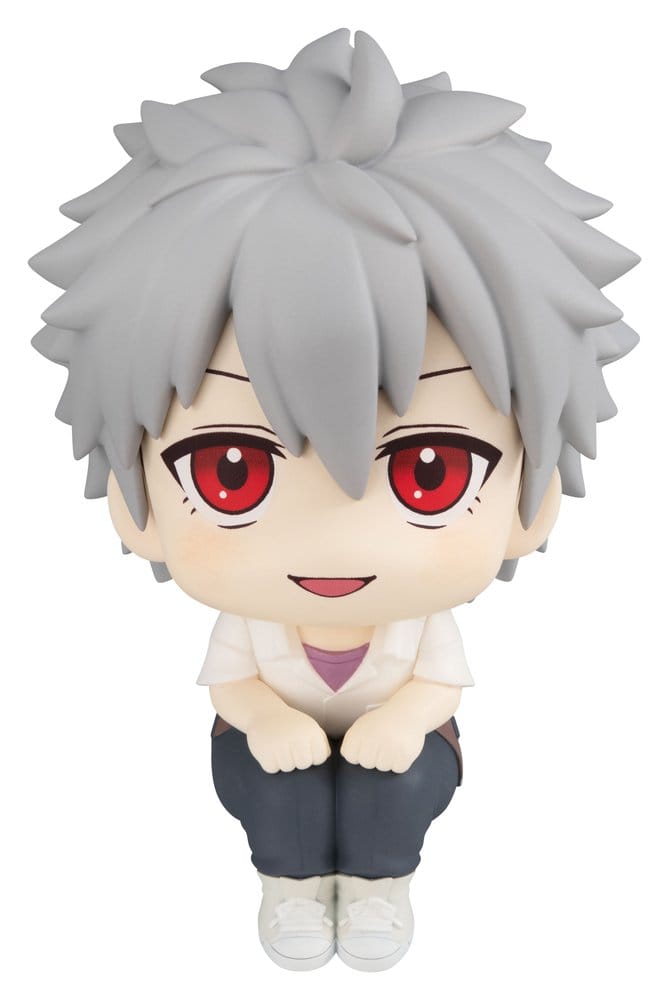 PREORDINE+ 01/2027 Evangelion: 3.0+1.0 Thrice Upon a Time Look Up PVC Figure Kaworu Nagisa 11 cm (Repeat)