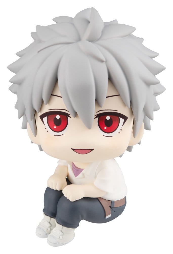 PREORDINE+ 01/2027 Evangelion: 3.0+1.0 Thrice Upon a Time Look Up PVC Figure Kaworu Nagisa 11 cm (Repeat)