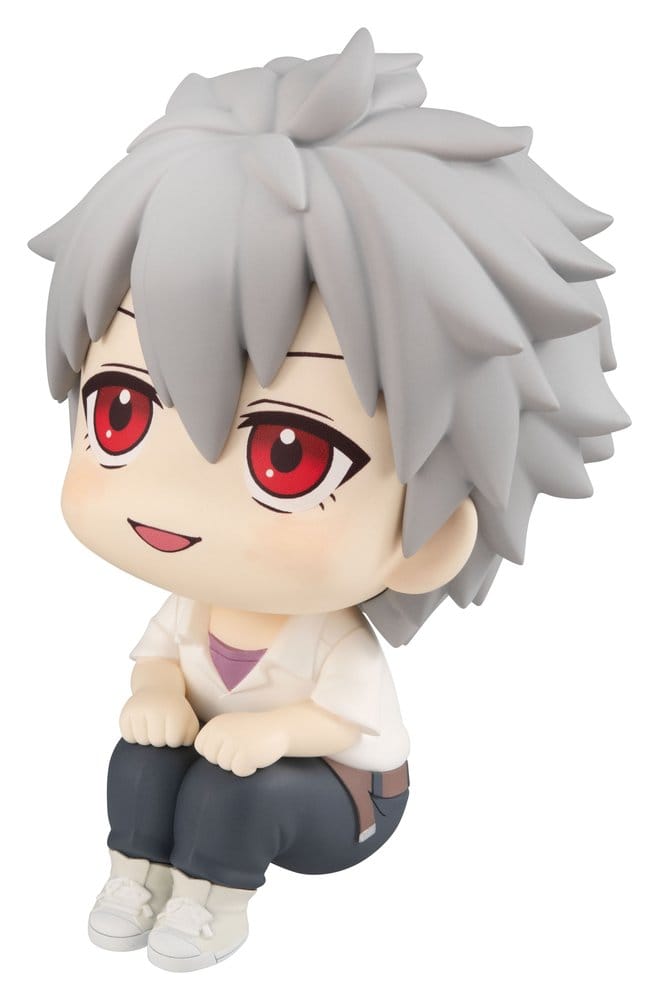 PREORDINE+ 01/2027 Evangelion: 3.0+1.0 Thrice Upon a Time Look Up PVC Figure Kaworu Nagisa 11 cm (Repeat)