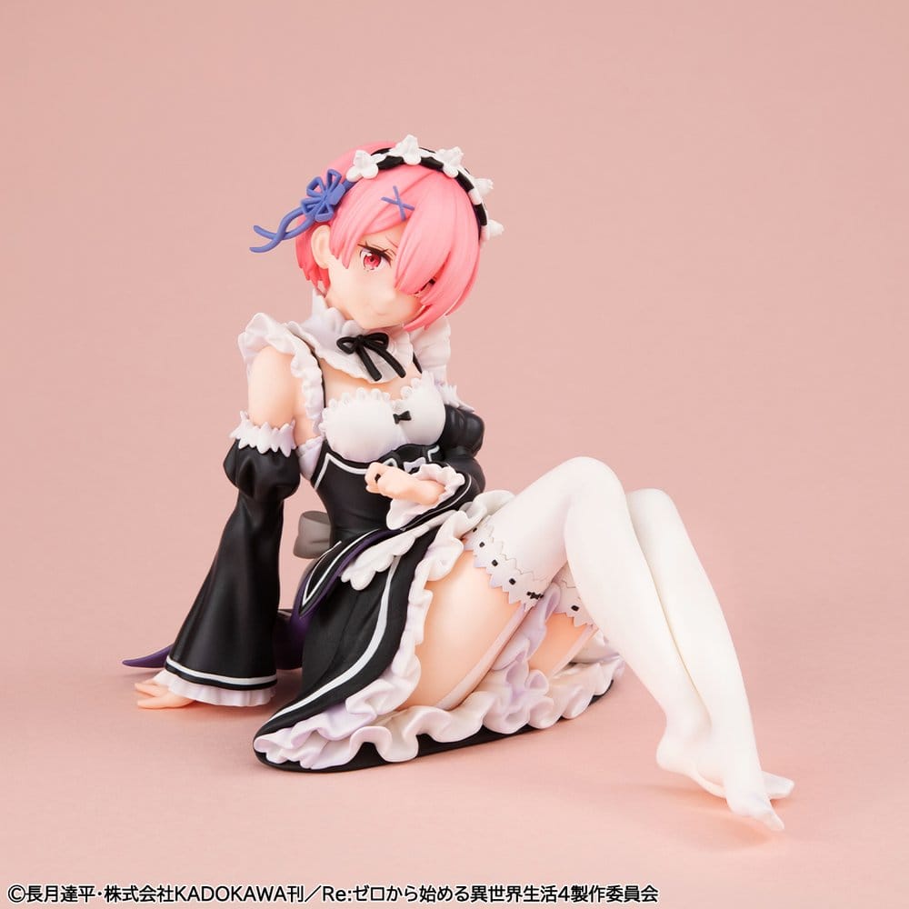 PREORDINE+ 11/2026 Re:Zero Melty Princess PVC Figure Ram Palm Size 9 cm
