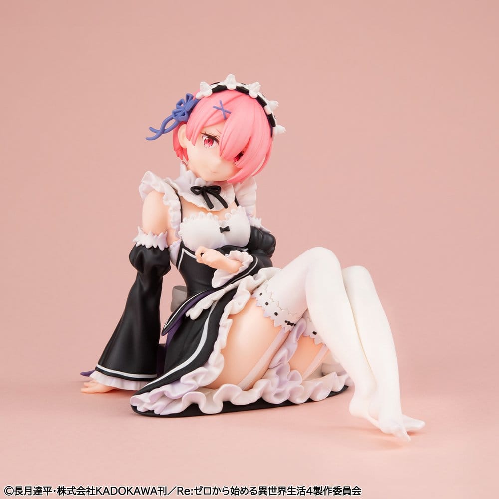 PREORDINE+ 11/2026 Re:Zero Melty Princess PVC Figure Ram Palm Size 9 cm