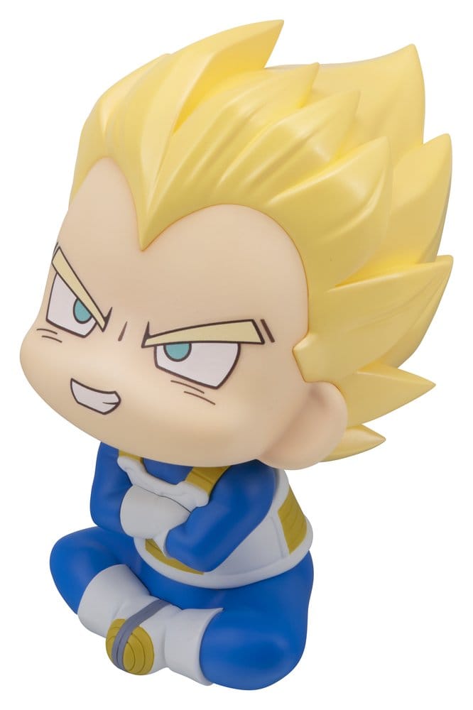 PREORDINE+ 03/2027 Dragon Ball DAIMA Look Up PVC Figure Super Saiyan Vegeta (mini) 11 cm