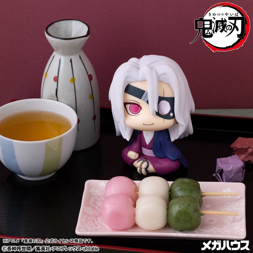 PREORDINE+ 02/2027 Demon Slayer: Kimetsu no Yaiba Look Up PVC Figure Tengen Uzui Former Otobashira Ver. 11 cm