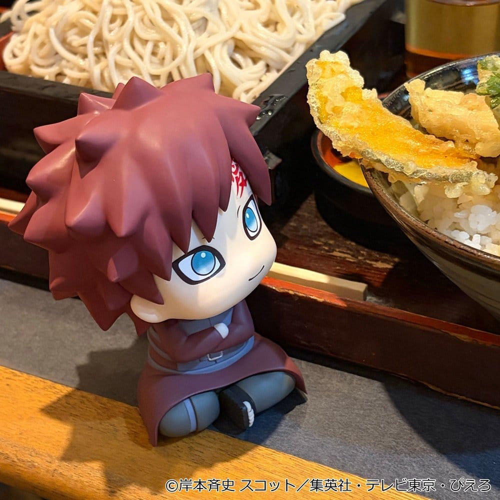 PREORDINE+ 08/2027 Naruto Shippuden Look Up PVC Figures 2-Pack Shikamaru Nara & Gaara Smile ver. 11 cm (with gift)