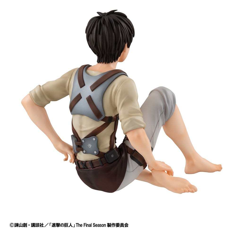 PREORDINE+ 03/2027 Attack on Titan G.E.M. Series PVC Figure Eren Yeager Palm Size 10 cm