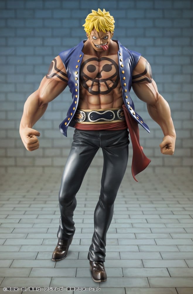 PREORDINE+ 04/2027 One Piece Portrait.Of.Pirates "Sailing Again" PVC Figure Bellamy the Hyena 25 cm (Limited Repeat)