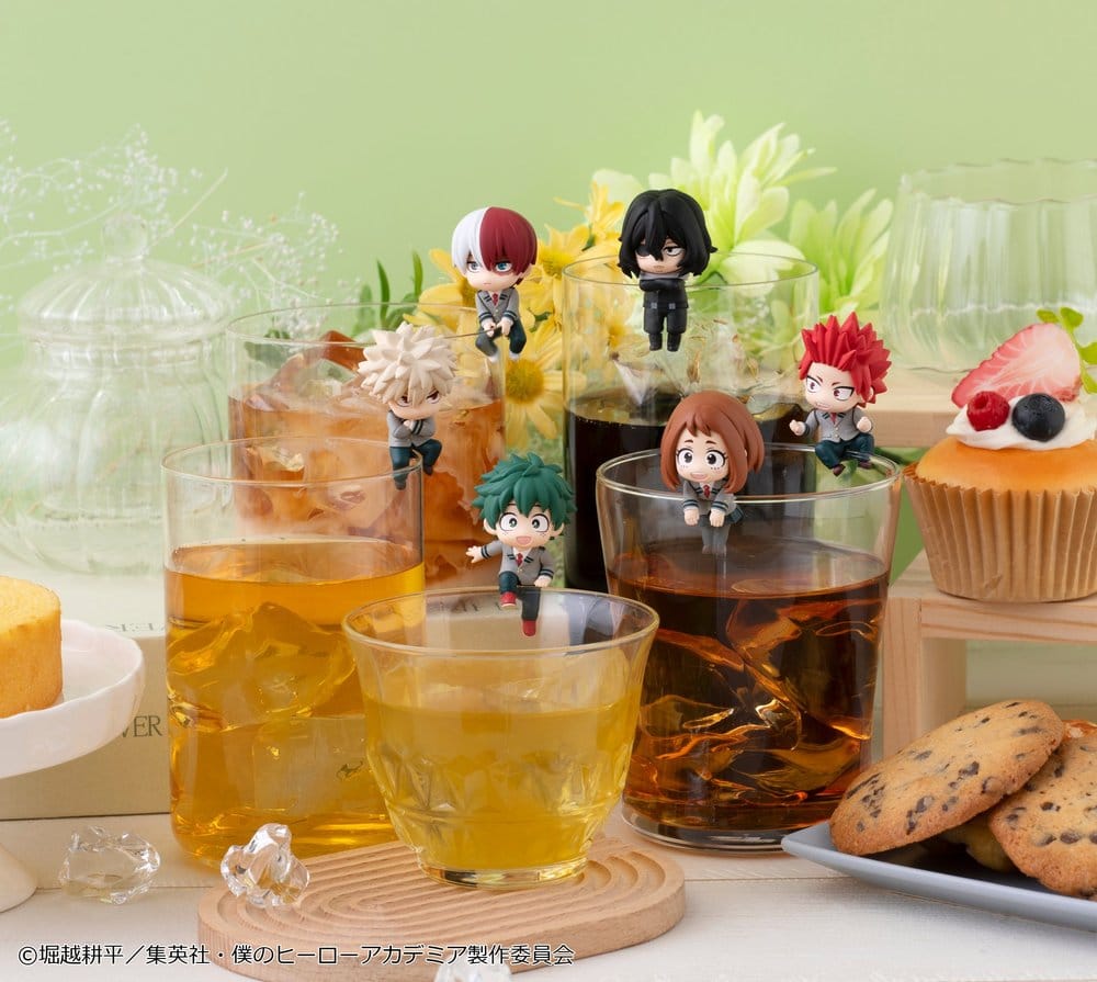 PREORDINE+ 07/2027 My Hero Academia Ochatomo Series Mini Figures A Little Break Tea Time 4 cm Blind Box Display (6)
