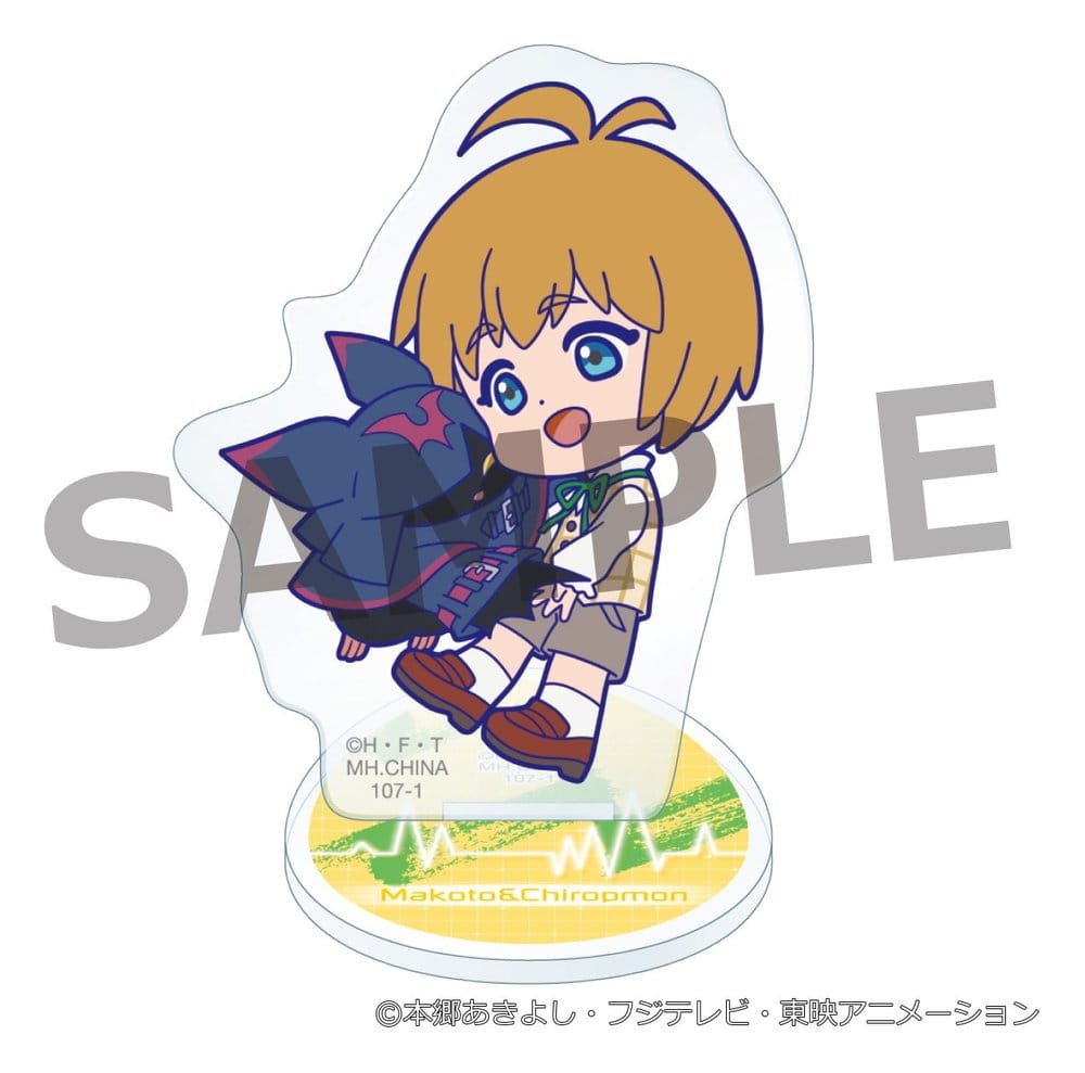 PREORDINE+ 05/2027 Digimon Buddycolle Acrylic Stands Beatbreak 6 cm Blind Box Display (6)
