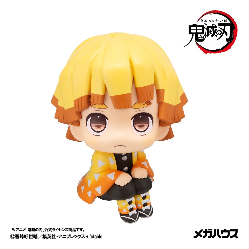 PREORDINE+ 08/2027 Demon Slayer: Kimetsu no Yaiba Look Up PVC Figure Zenitsu Agatsuma Grumpy Ver. 11 cm