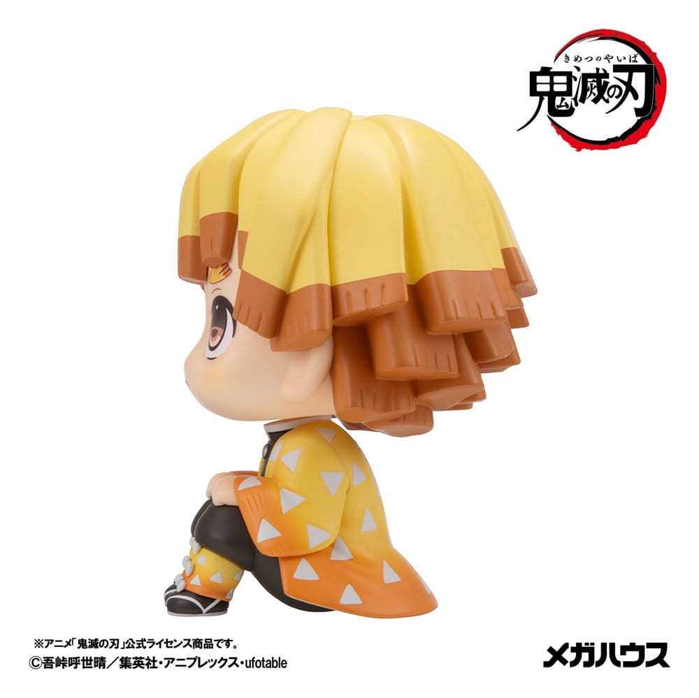 PREORDINE+ 08/2027 Demon Slayer: Kimetsu no Yaiba Look Up PVC Figures 2-Pack Zenitsu Agatsuma Grumpy Ver. & Kaigaku 11 cm (with gift)