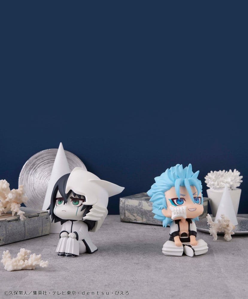 PREORDINE+ 08/2027 Bleach Look Up PVC Figures 2-Pack Ulquiorra Cifer & Grimmjow Jaegerjaquez (with gift) 11 cm