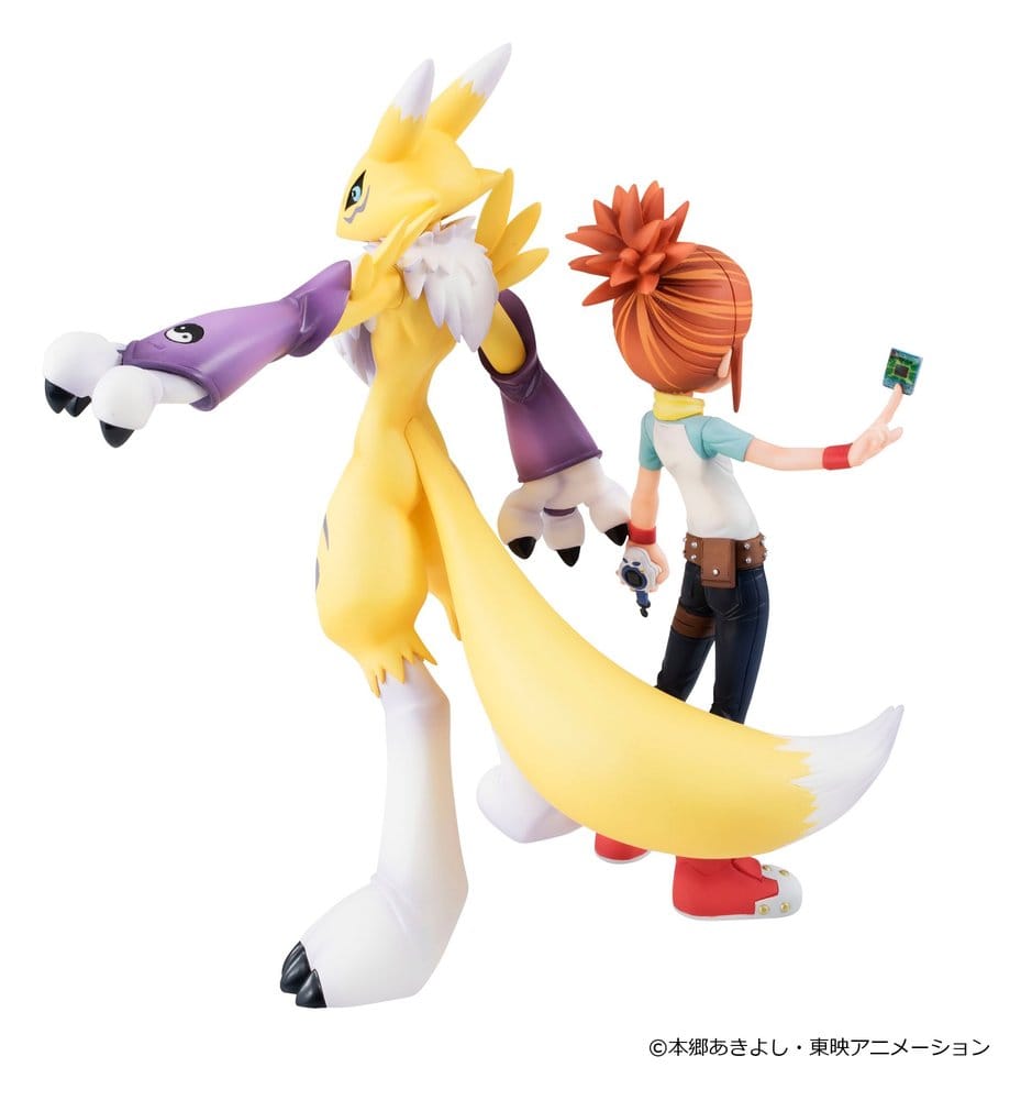 PREORDINE+ 09/2027 Digimon Tamers G.E.M. Series PVC Figure Renamon & Ruki Makino 13 cm (Repeat)