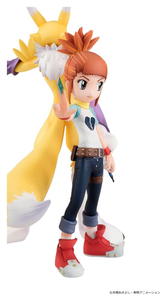PREORDINE+ 09/2027 Digimon Tamers G.E.M. Series PVC Figure Renamon & Ruki Makino 13 cm (Repeat)