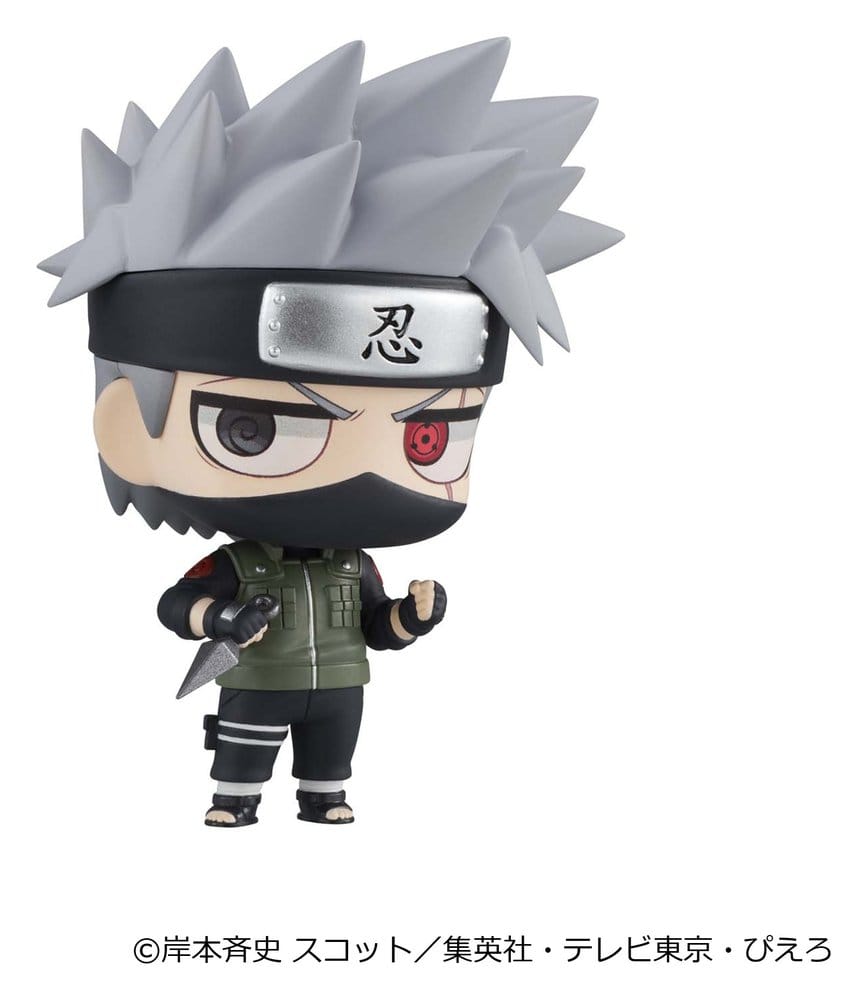 PREORDINE+ 05/2027 Naruto Shippuden ChimiMega Series Mini Figures Mascot Collection 1 6 cm Blind Box Display (6)