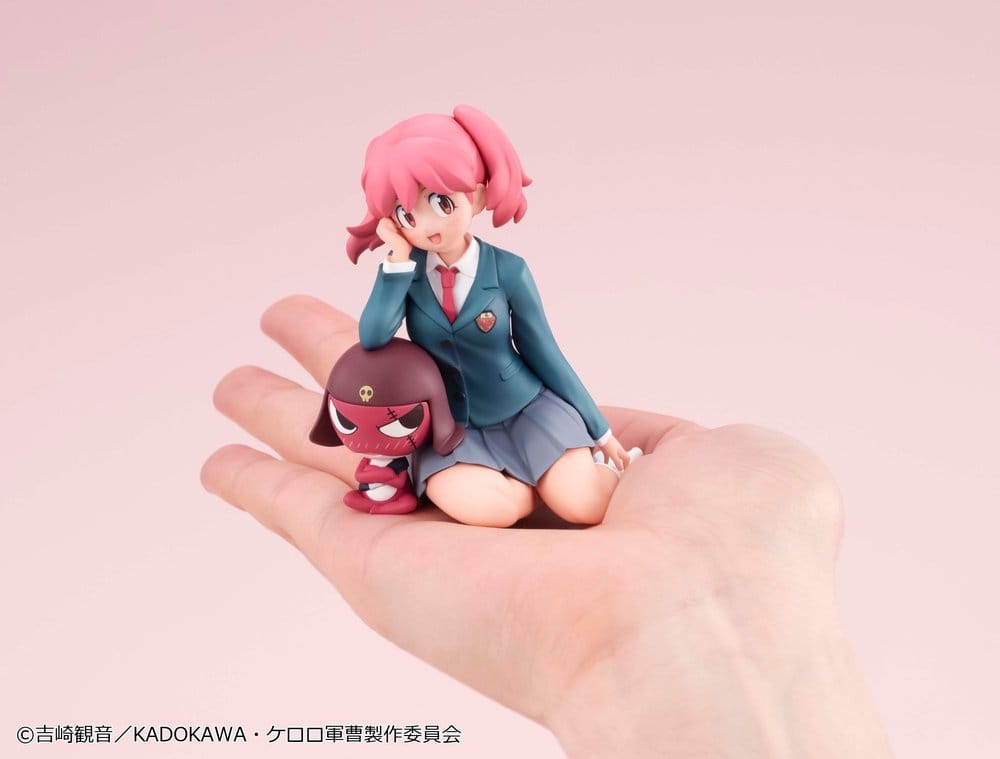 PREORDINE+ 06/2027 Sgt. Frog Melty Princess PVC Figure Natsumi & Giroro Palm Size 9 cm