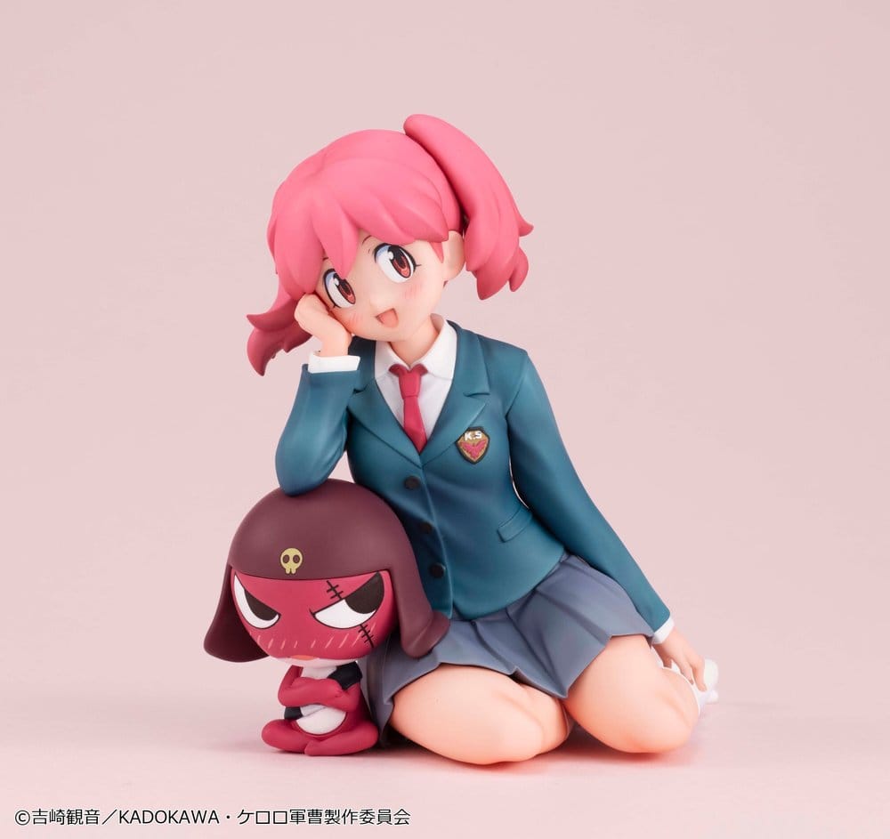 PREORDINE+ 06/2027 Sgt. Frog Melty Princess PVC Figure Natsumi & Giroro Palm Size 9 cm