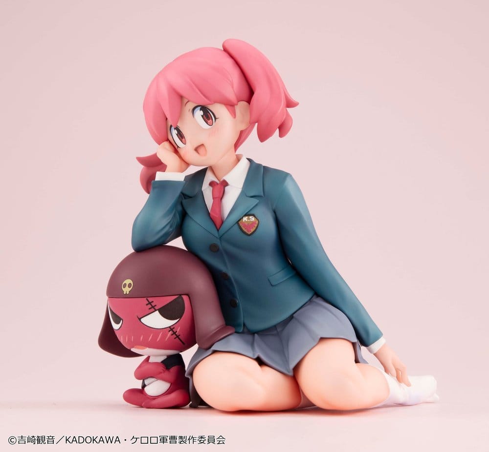 PREORDINE+ 06/2027 Sgt. Frog Melty Princess PVC Figure Natsumi & Giroro Palm Size 9 cm