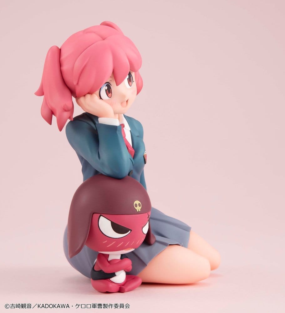 PREORDINE+ 06/2027 Sgt. Frog Melty Princess PVC Figure Natsumi & Giroro Palm Size 9 cm