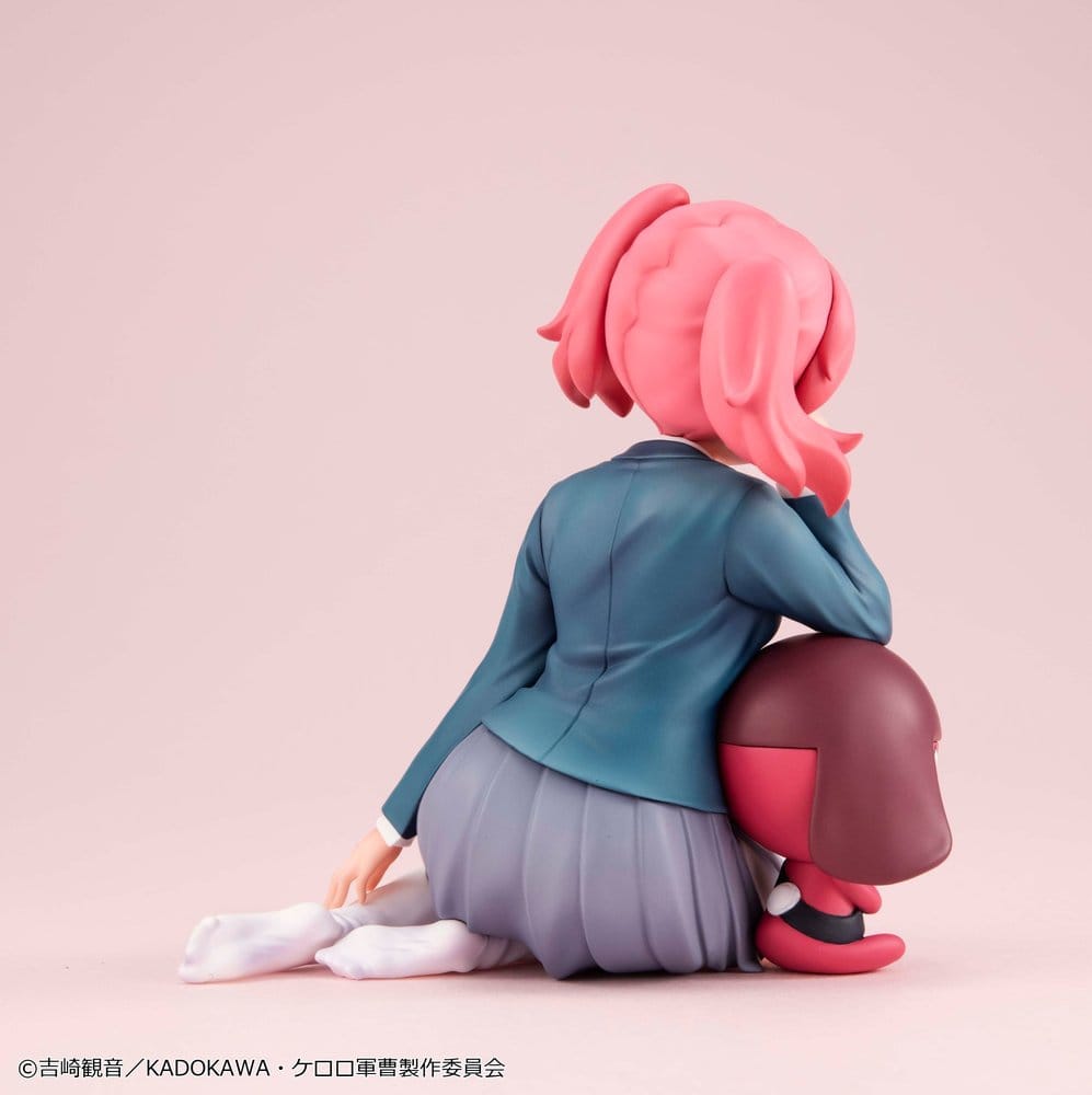 PREORDINE+ 06/2027 Sgt. Frog Melty Princess PVC Figure Natsumi & Giroro Palm Size 9 cm
