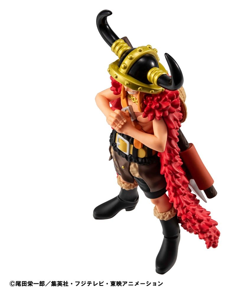 PREORDINE+ 08/2027 One Piece Wallstar PVC Figure Monkey D. Luffy Elbaph Arc 11 cm