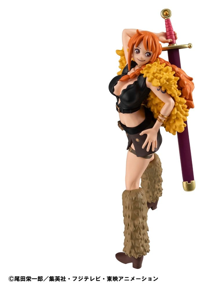 PREORDINE+ 08/2027 One Piece WALLSTAR PVC Figure Nami (Elbaph Arc) 10 cm