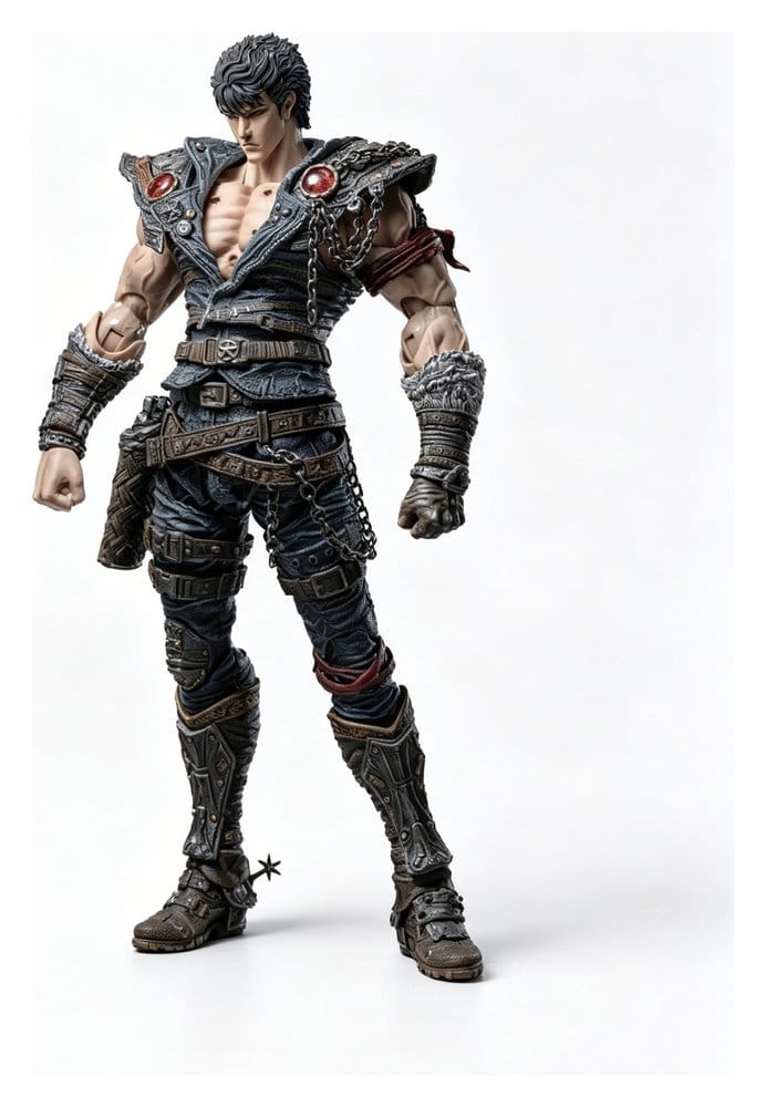 PREORDINE+ 11/2026 (NON CANCELLABILE) Fist of the North Star Action Figure 1/12 Kenshiro 17 cm