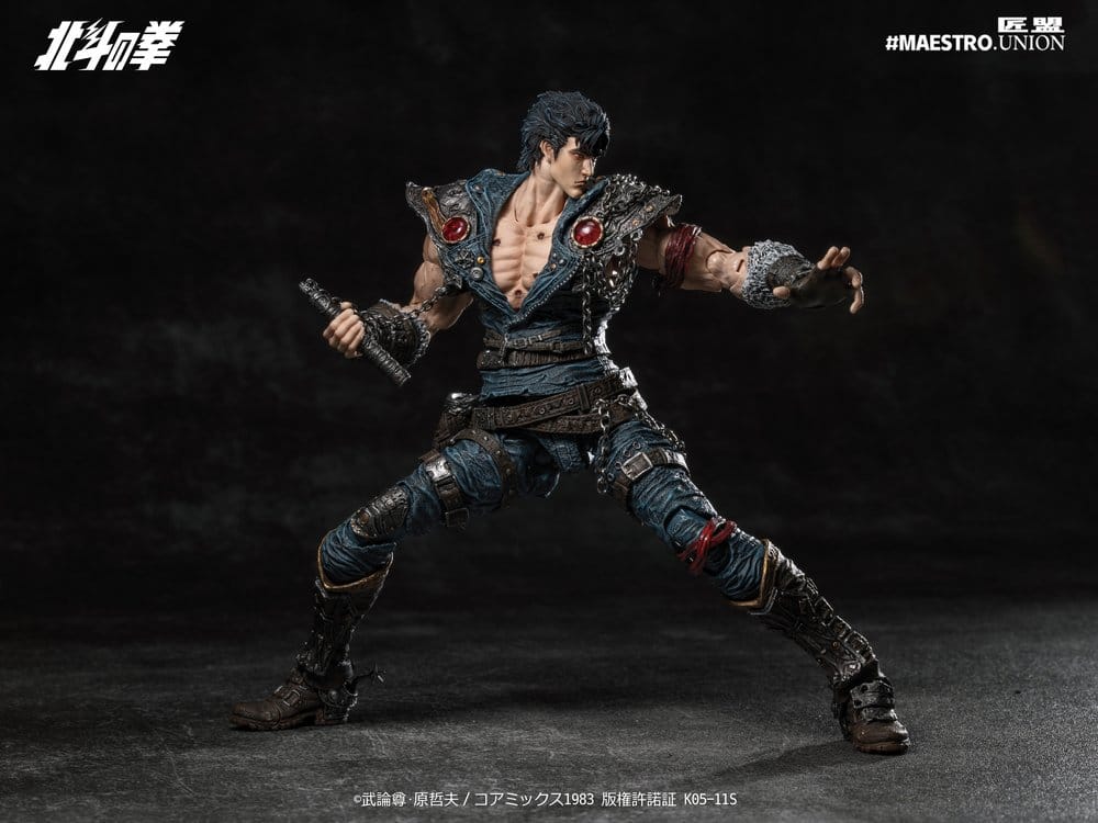 PREORDINE+ 11/2026 (NON CANCELLABILE) Fist of the North Star Action Figure 1/12 Kenshiro 17 cm
