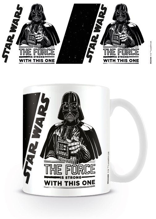 🧪 LAB | SU ORDINAZIONE Star Wars Mug The Force Is Strong