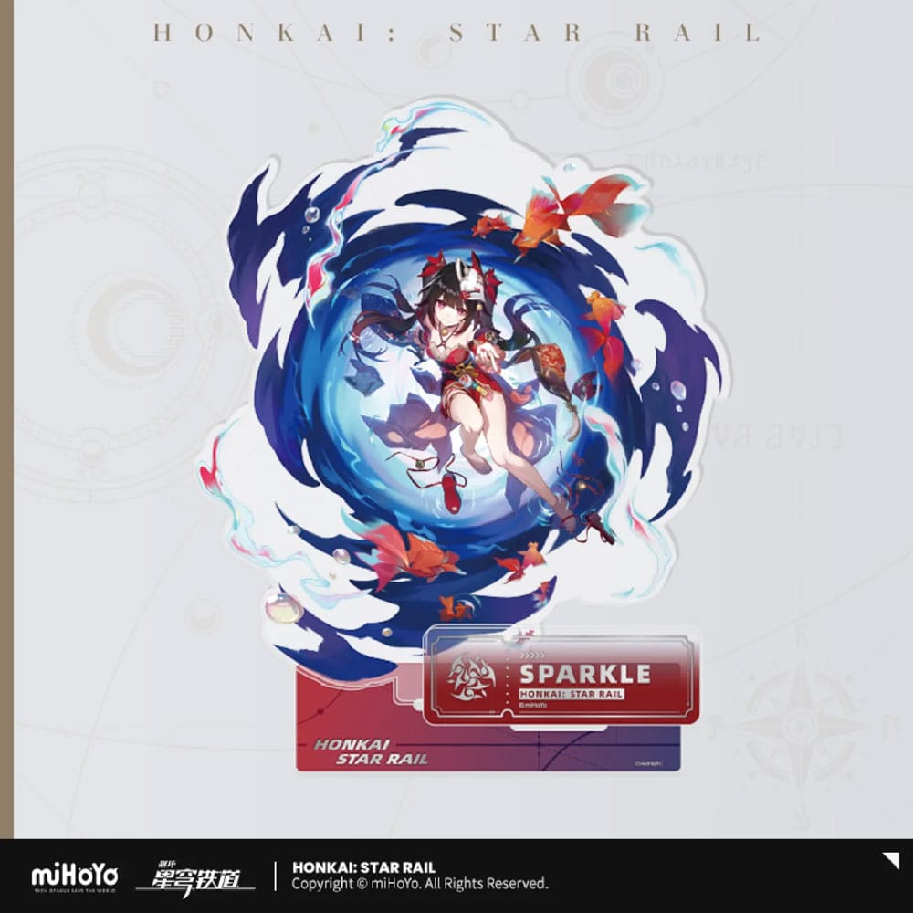 SU ORDINAZIONE Honkai: Star Rail Path of the Harmony Series Acryl Figure Sparkle 19 cm