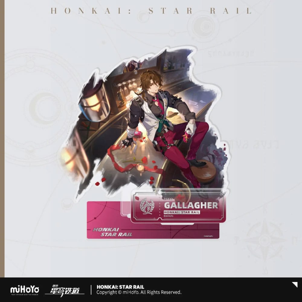 SU ORDINAZIONE Honkai: Star Rail Path of the Abundance Series Acryl Figure Gallagher 16 cm