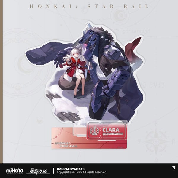 SU ORDINAZIONE Honkai: Star Rail Acryl Figure: Clara 19 cm *PREZZO SPECIALE*