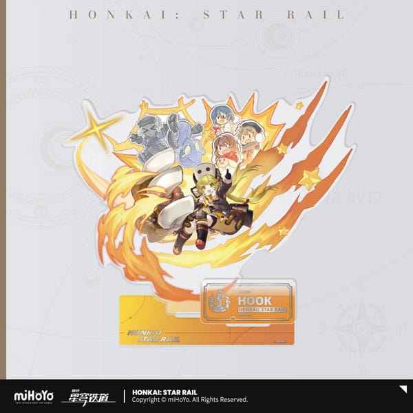 SU ORDINAZIONE Honkai: Star Rail Acryl Figure: Hook 20 cm *PREZZO SPECIALE*