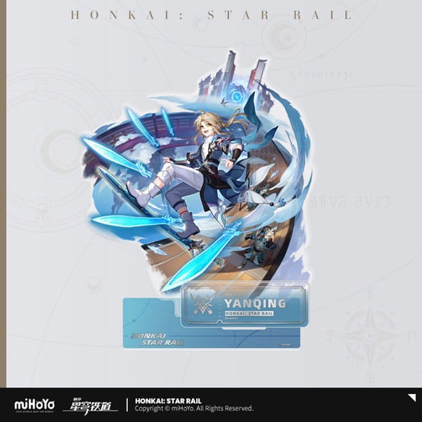 SU ORDINAZIONE Honkai: Star Rail Acryl Figure: Yanqing 16 cm