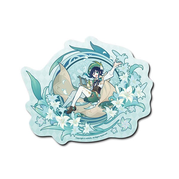 MADE TO ORDER Genshin Impact Windblume's Breath Series Mousepad Venti 25 cm