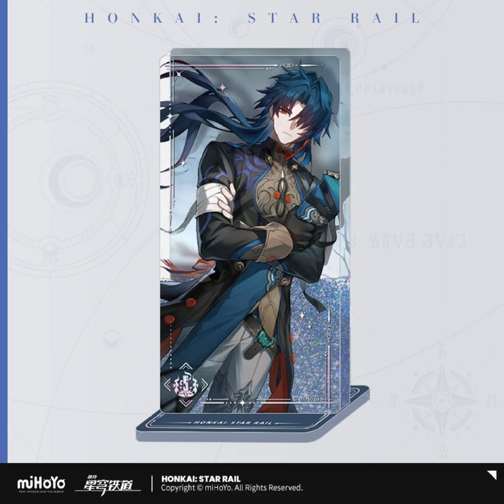 SU ORDINAZIONE Honkai: Star Rail Light Cone Acryl Ornament with Glitter: Blade The Unreachable Side 15 cm