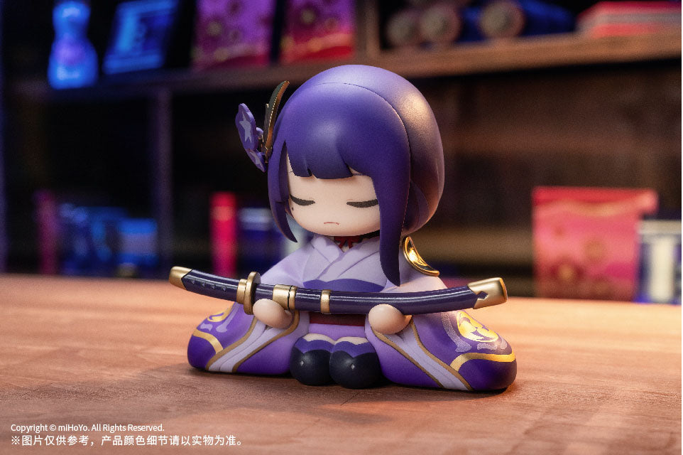 PREORDINE ESAURITO Genshin Impact PVC Statue Mitake Narukami Nushi no Mikoto Oogosho-sama Zou 10 cm