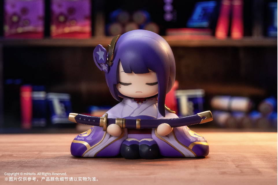 PREORDINE ESAURITO Genshin Impact PVC Statue Mitake Narukami Nushi no Mikoto Oogosho-sama Zou 10 cm