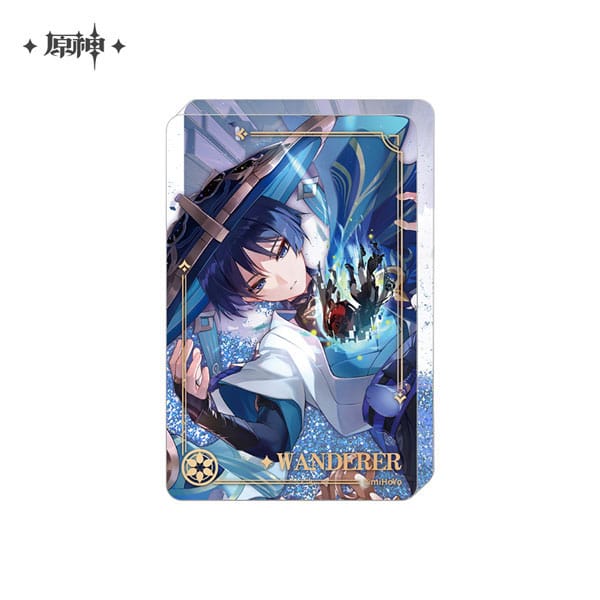 SU ORDINAZIONE Genshin Impact Acryl Ornament with Glitter: Wanderer 10 cm