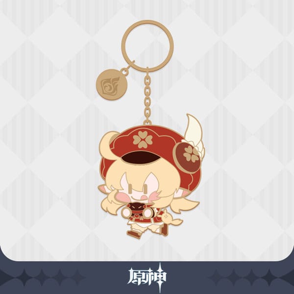 Genshin Impact Charakter-Schlüsselanhänger aus Metall, Klee, auf Bestellung gefertigt *SONDERPREIS*