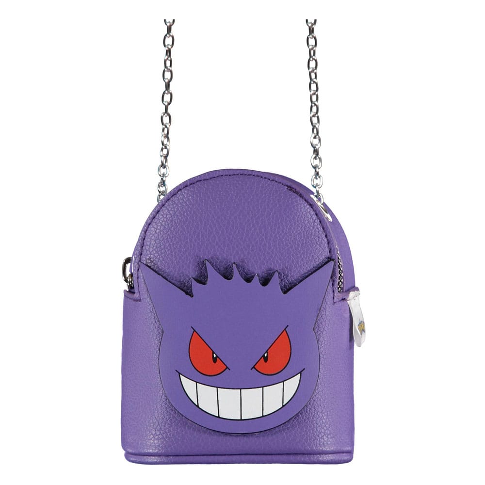 SU ORDINAZIONE Pokémon Micro Bag Coin Purse with Keychain Gengar