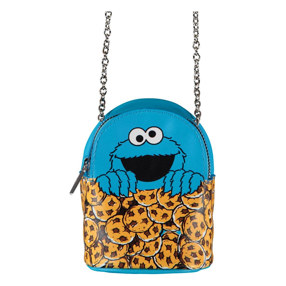 SU ORDINAZIONE Sesame Street Micro Bag Coin Purse Cookie Monster