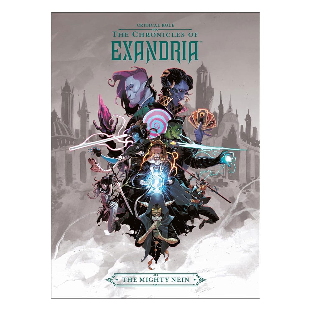 AUF BESTELLUNG HERGESTELLT: Critical Role: The Chronicles of Exandria Art Book The Mighty Nein *SONDERPREIS*