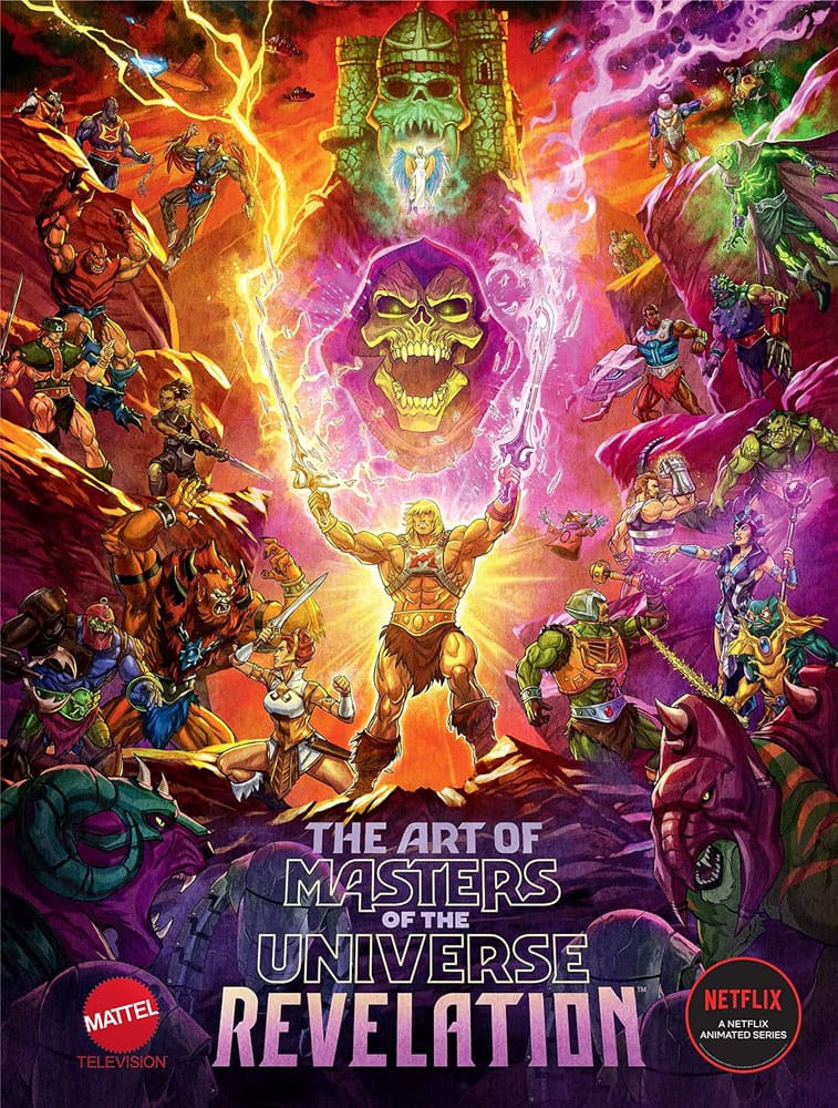 AUF BESTELLUNG HERGESTELLT: Masters of the Universe Revelation Kunstbuch