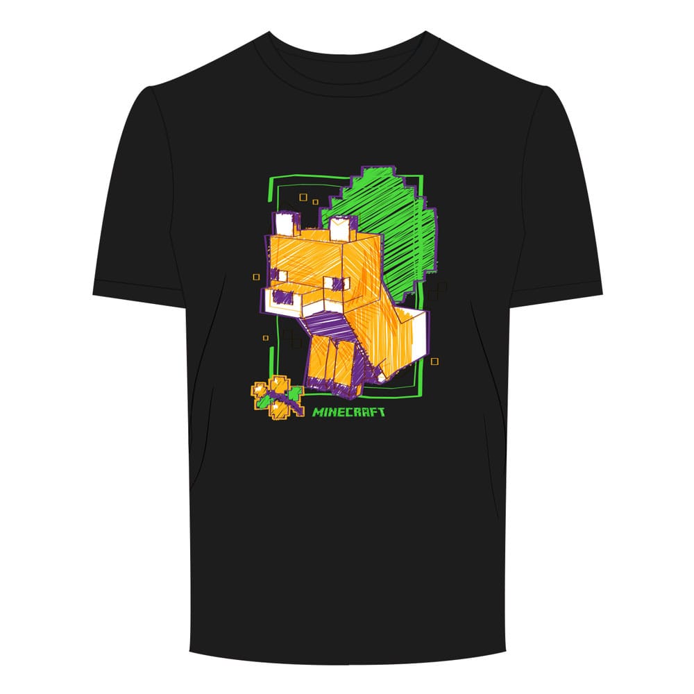 SU ORDINAZIONE Minecraft T-Shirt Fox Size M *PREZZO SPECIALE* ESAURITO