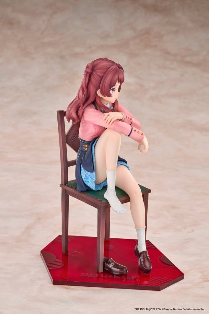 PREORDINE+ 07/2027 The Idolmaster PVC Figure 1/7 Saki Hanami Ameagari no Iris Before Special Training Ver. 20 cm