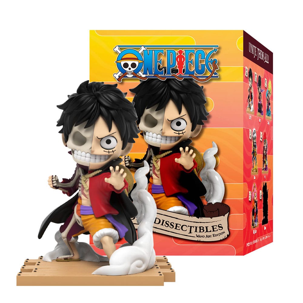 SU ORDINAZIONE One Piece: Freeny's Hidden Dissectibles Wano 4 inch Vinyl Figure Blind Box Display (6)