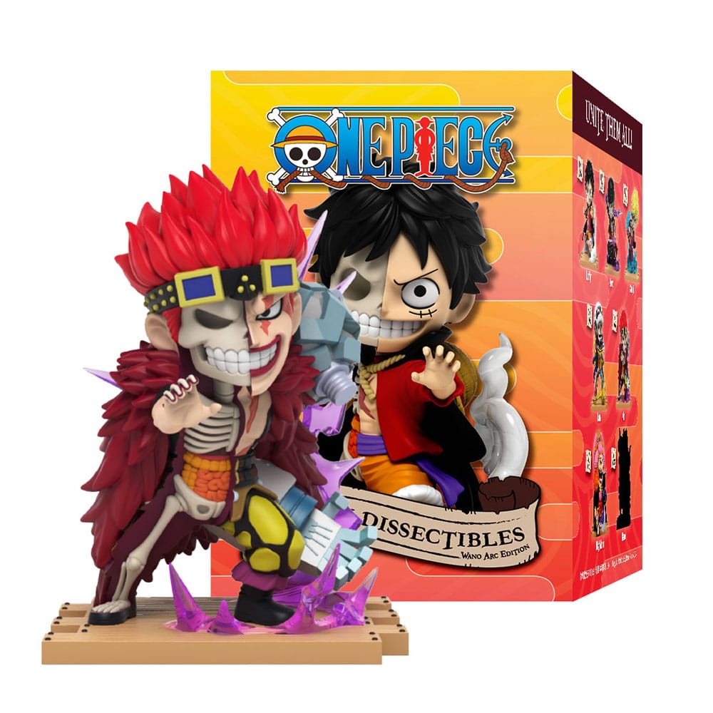 SU ORDINAZIONE One Piece: Freeny's Hidden Dissectibles Wano 4 inch Vinyl Figure Blind Box Display (6)
