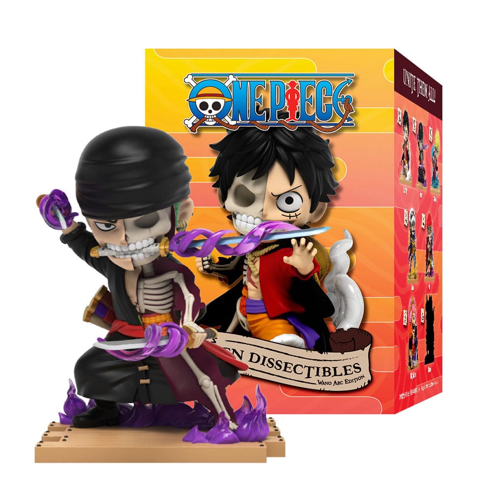 SU ORDINAZIONE One Piece: Freeny's Hidden Dissectibles Wano 4 inch Vinyl Figure Blind Box Display (6)